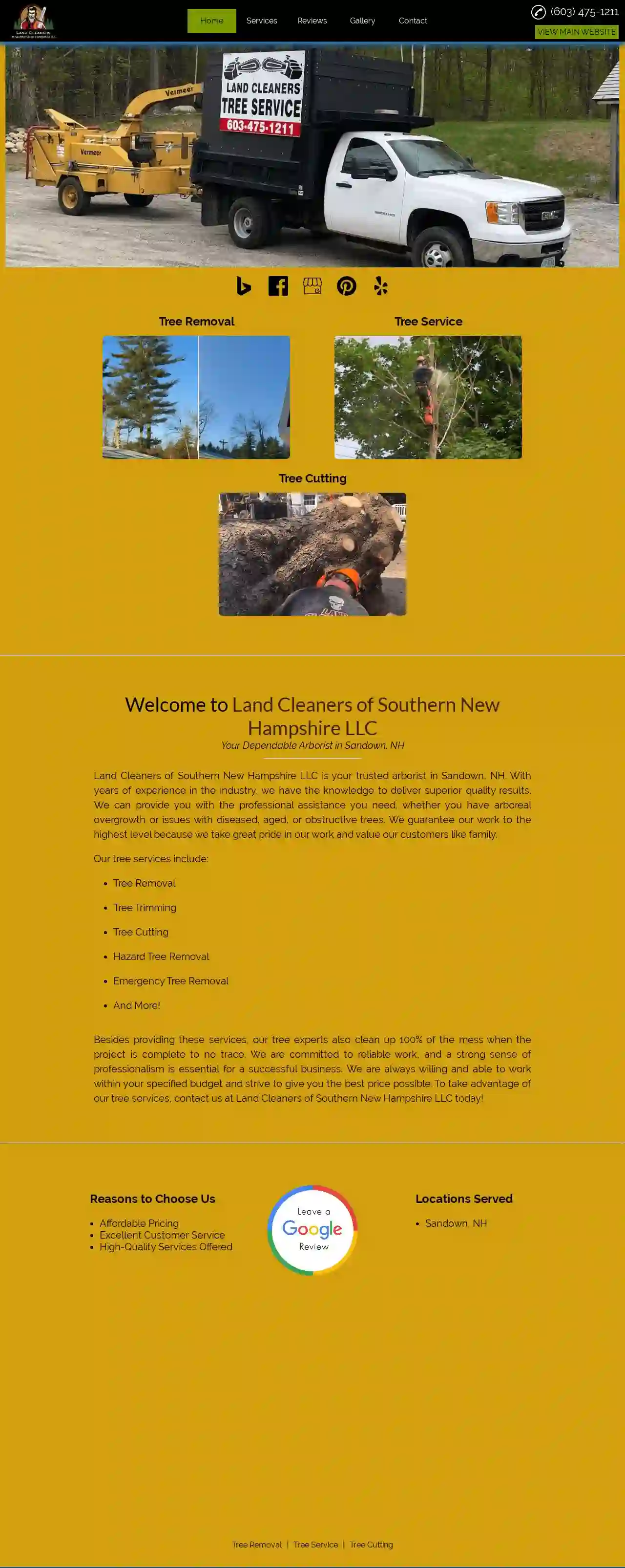 Land Cleaners of Southern New Hampshire LLC