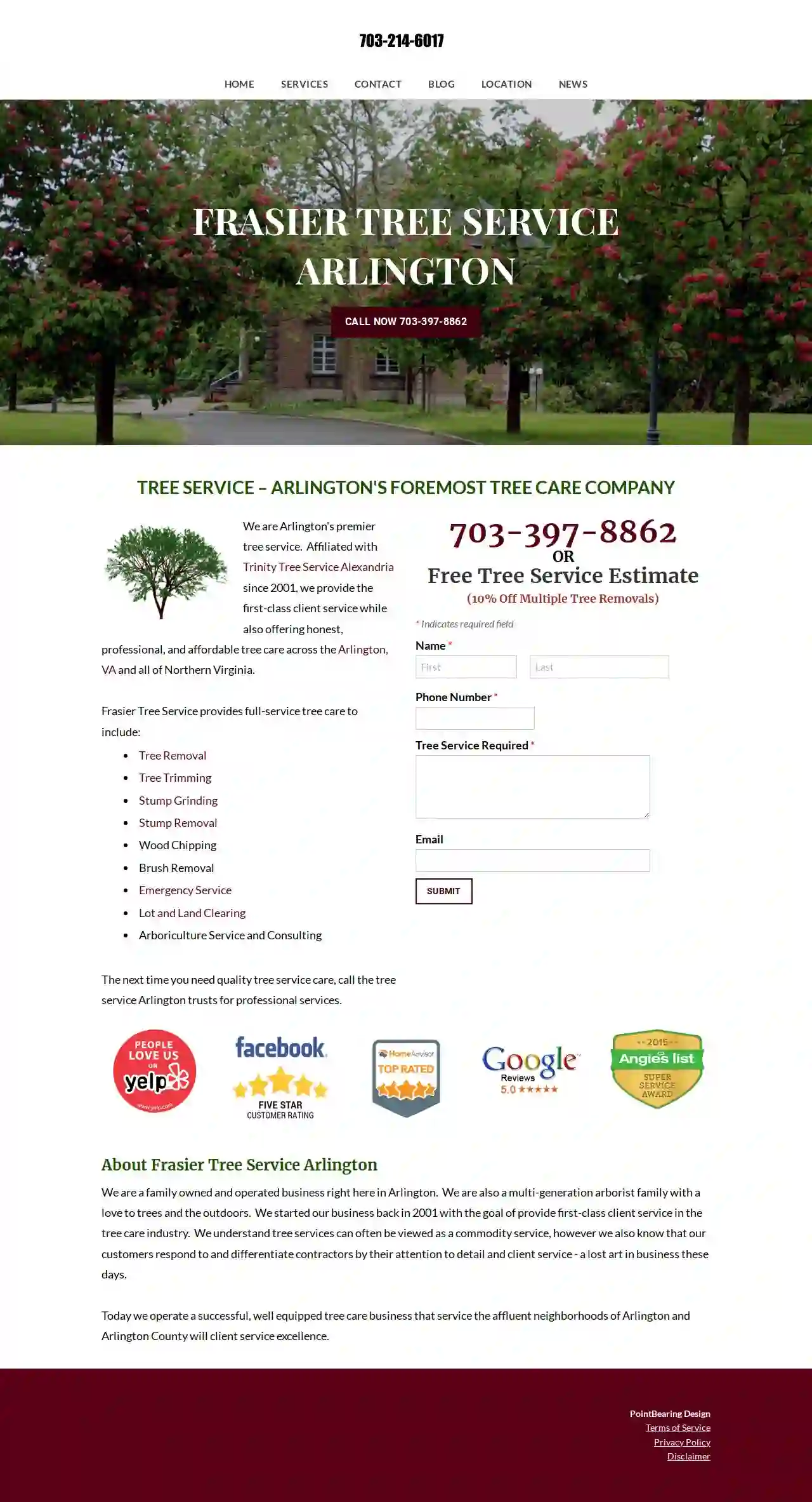 Frasier Tree Service Arlington