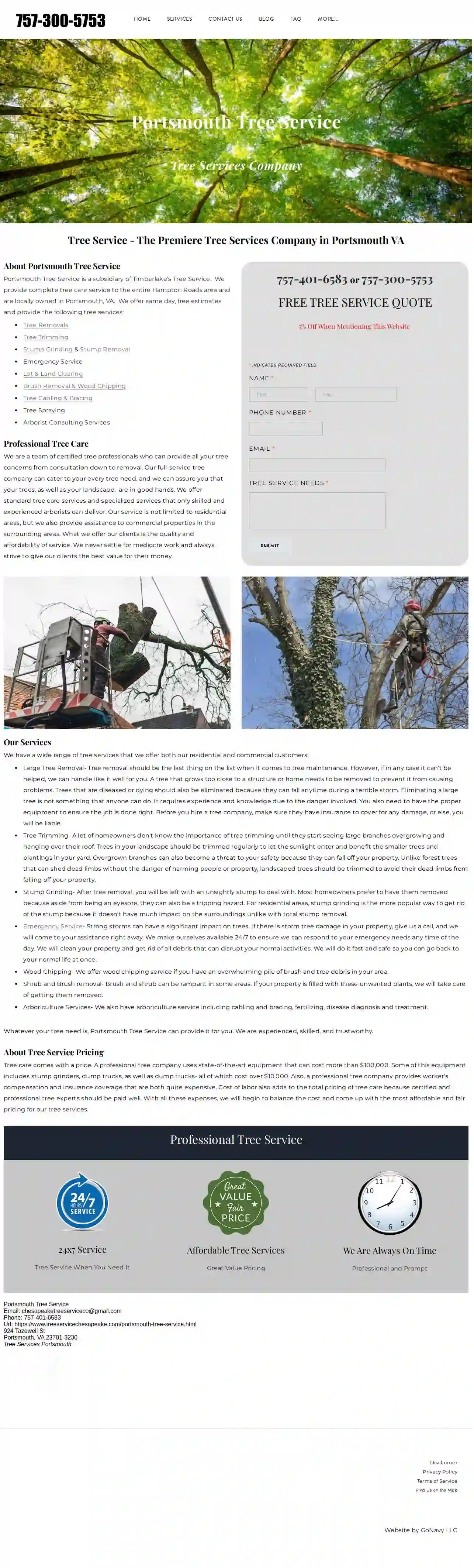 Portsmouth Tree Service