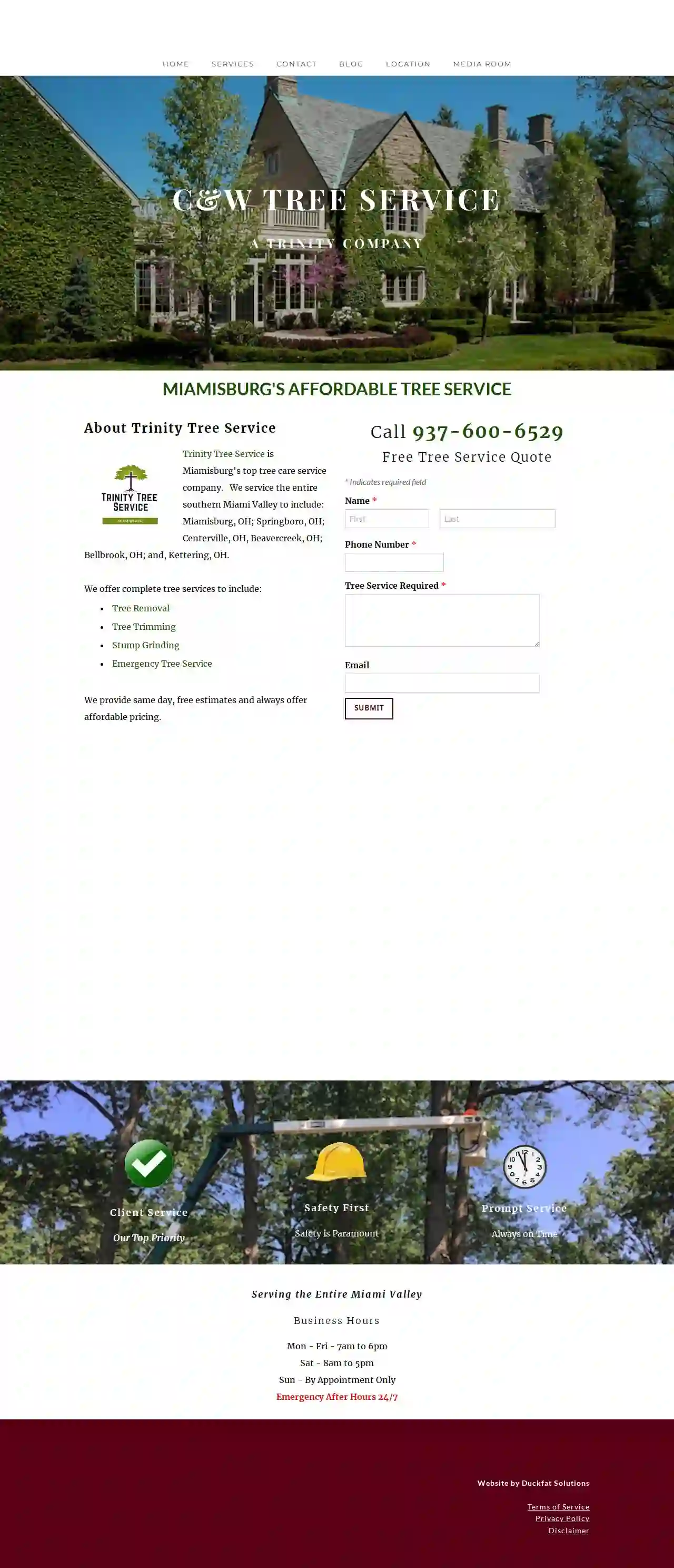 Trinity Tree Service Miamisburg