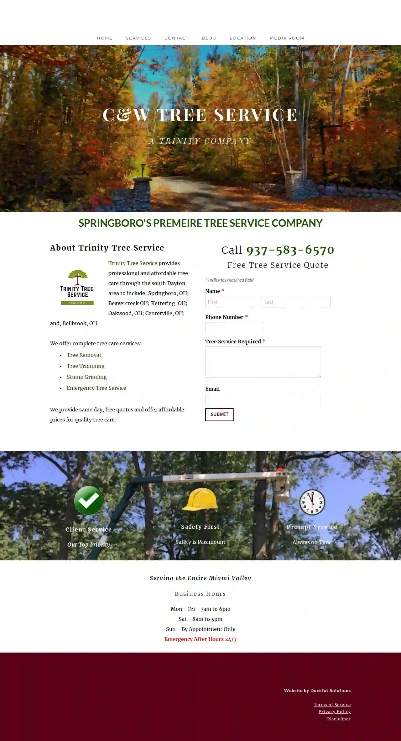 Trinity Tree Service Springboro