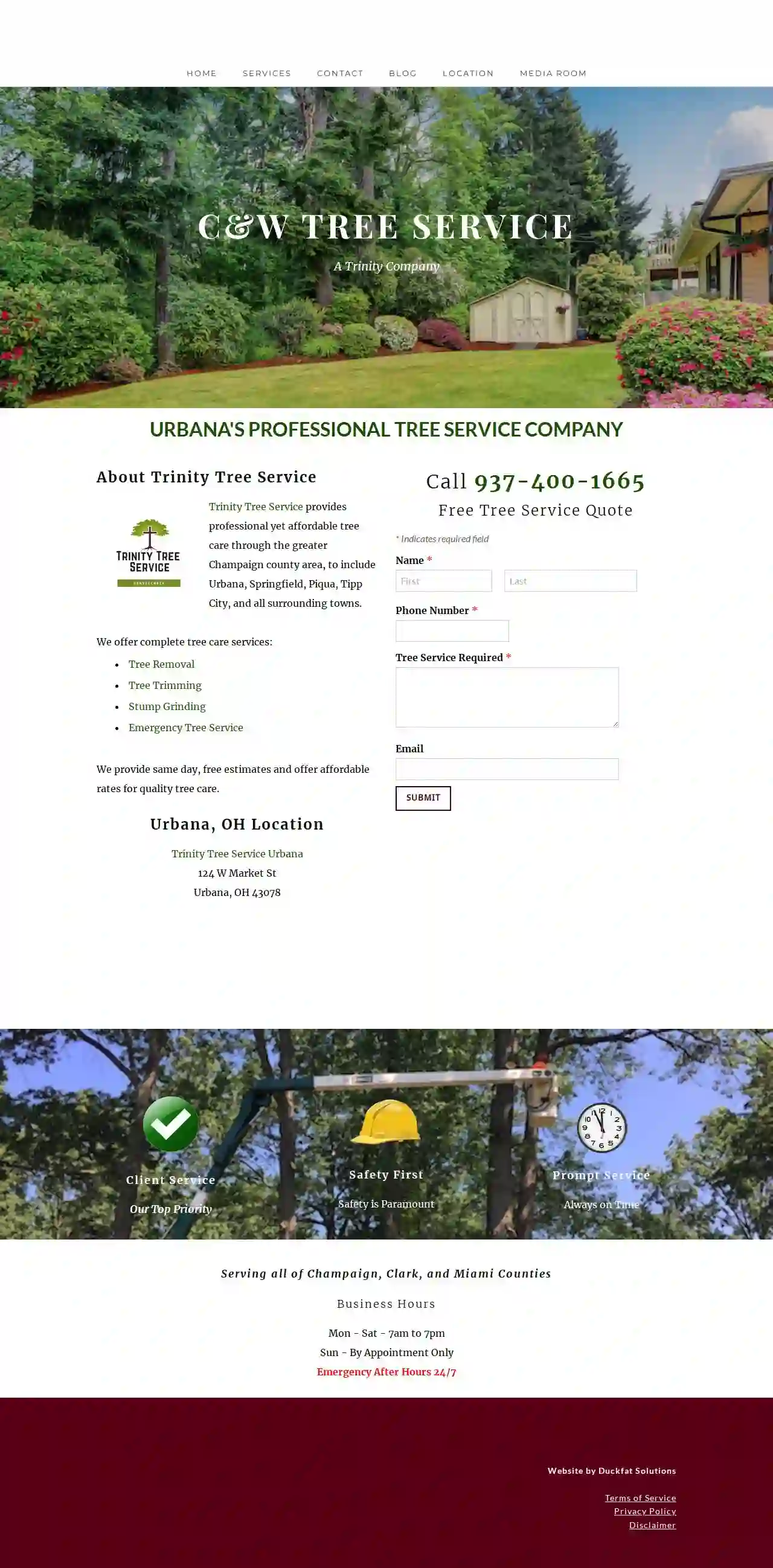 Trinity Tree Service Urbana