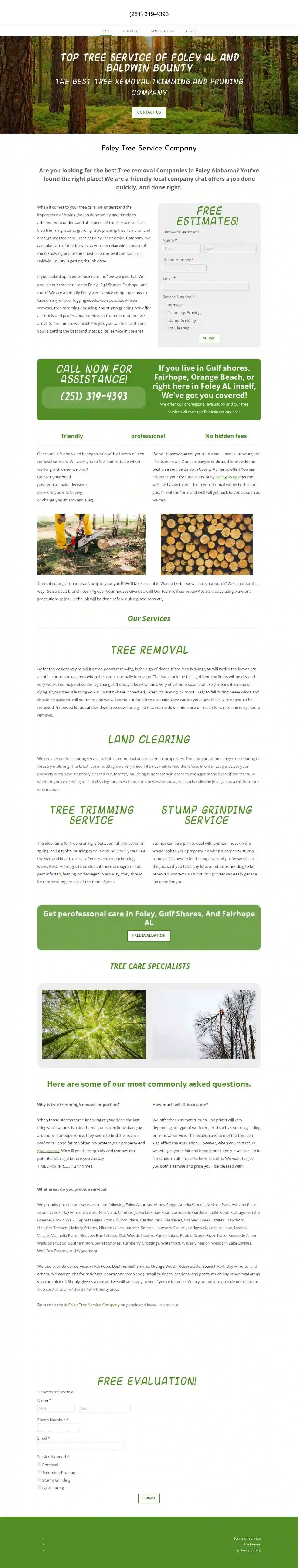 Foley Tree Service Company