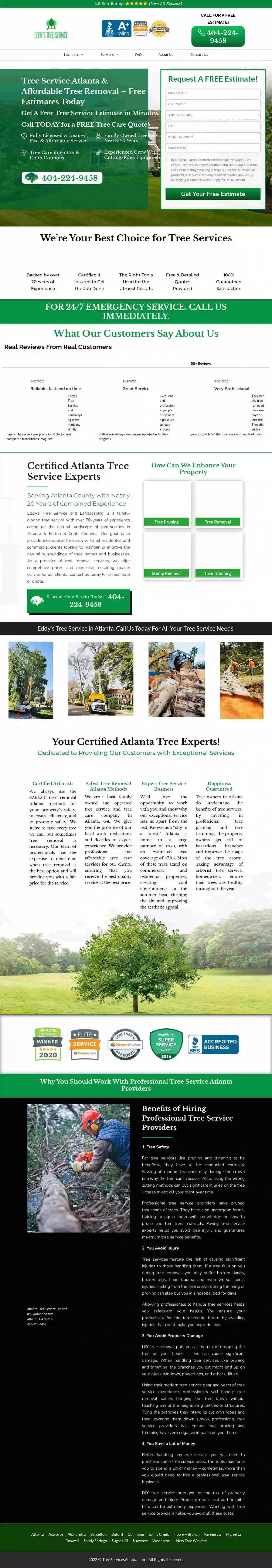 Atlanta Tree Service Experts