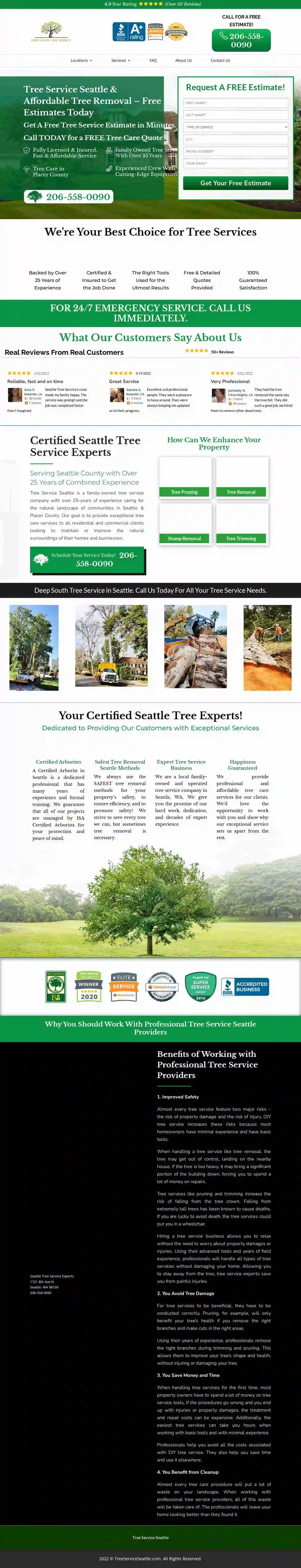 Seattle Tree Service Experts