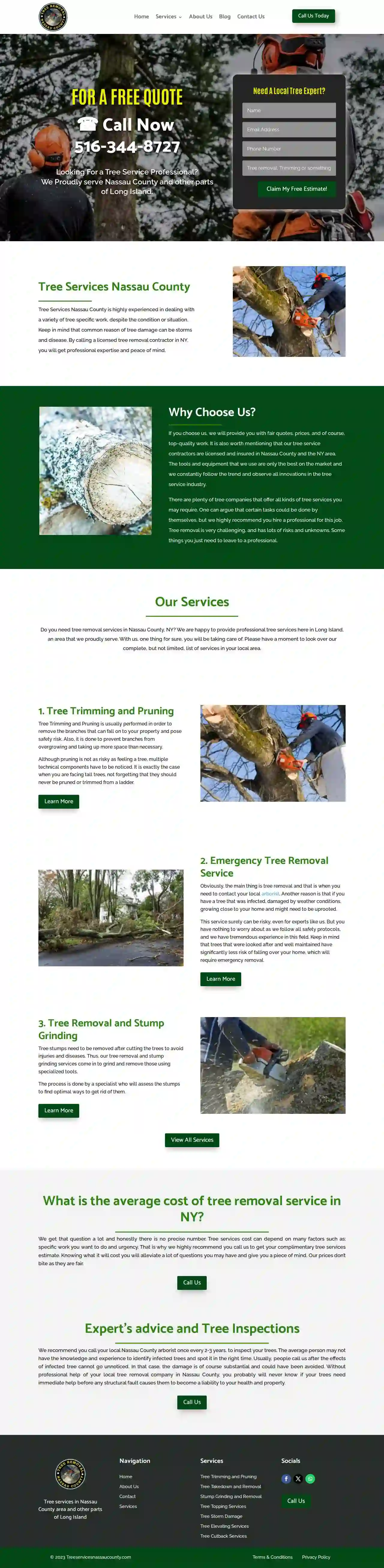 Tree Services Nassau County