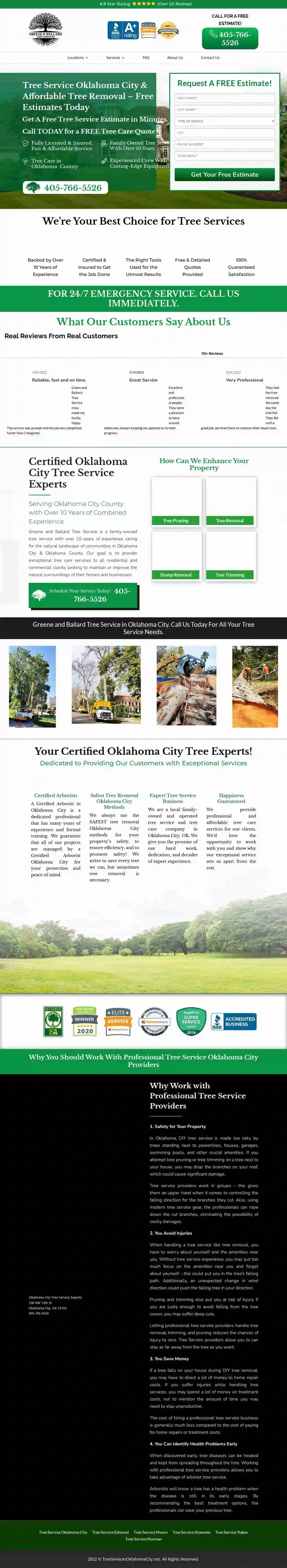 Oklahoma City Tree Service Experts