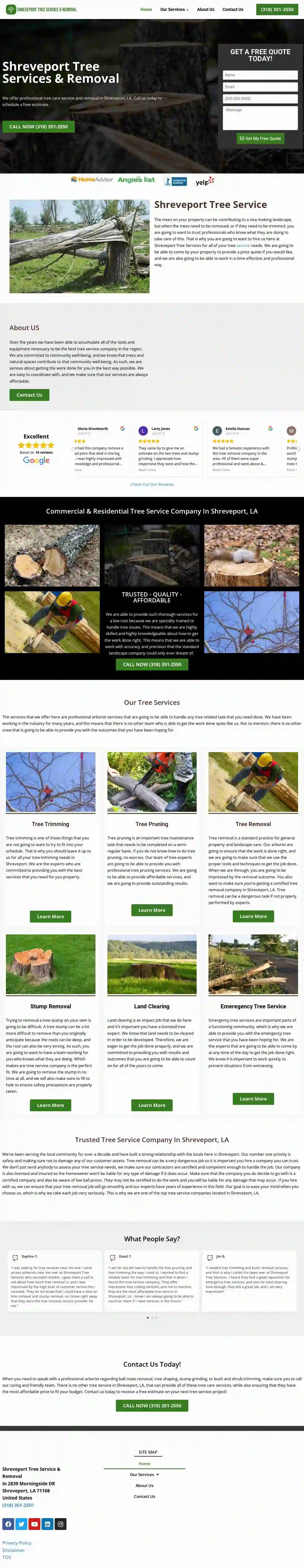 Shreveport Tree Service & Removal