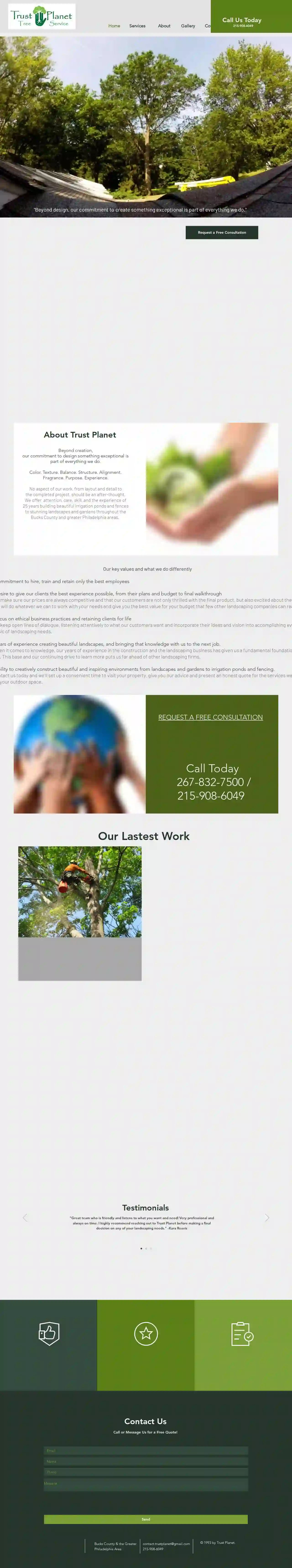 Trust Planet Tree Service & Landscaping