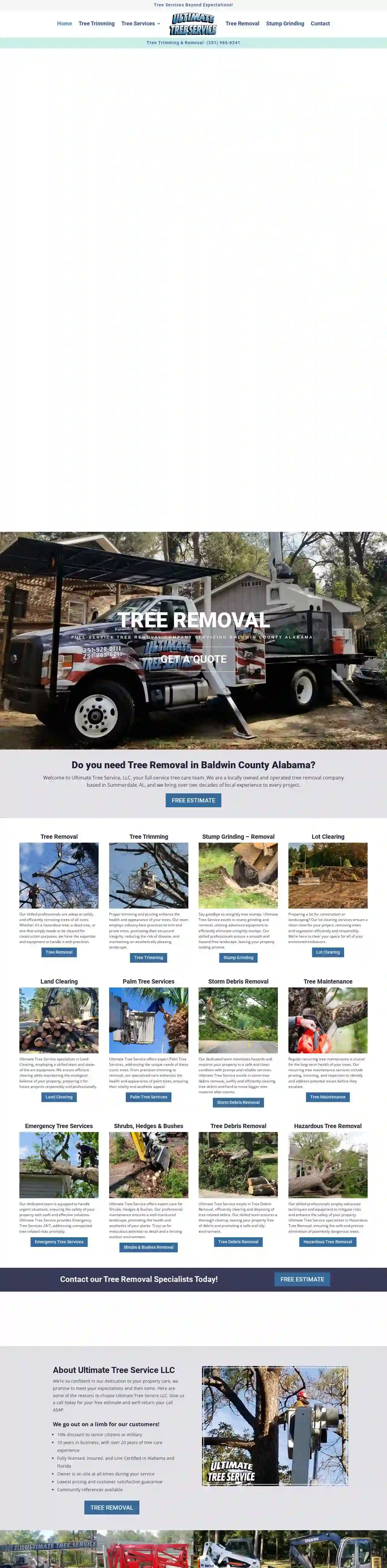 Ultimate Tree Services Inc.