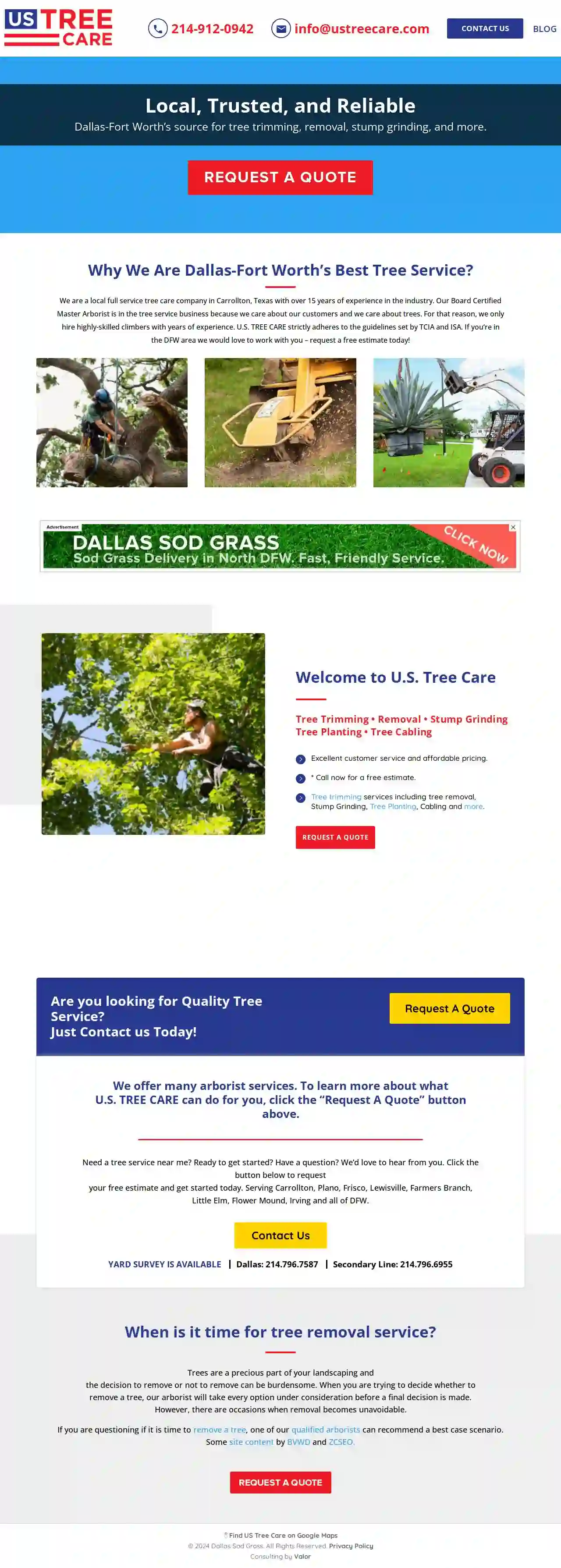 U.S. Tree Care Service Carrollton