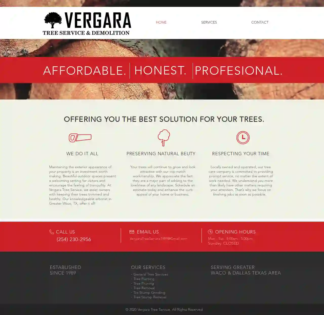 Vergara Tree Service and Demolition