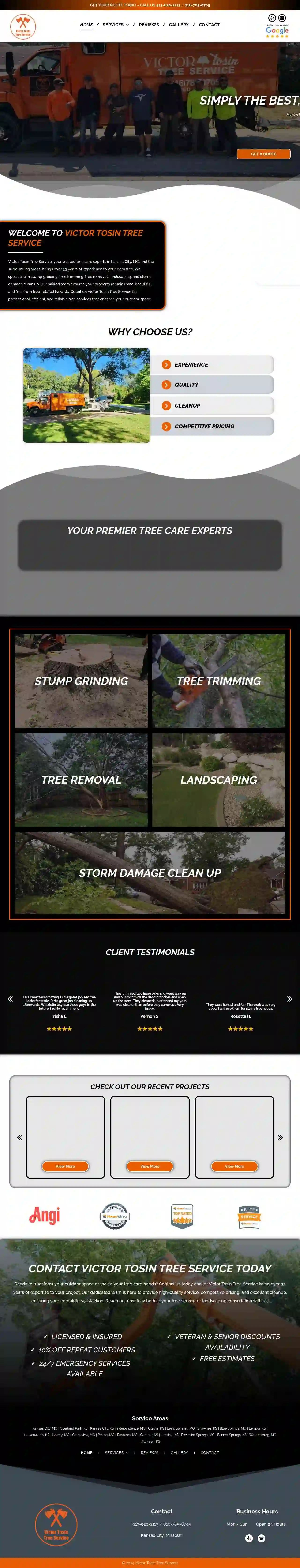 Victor Tosin Tree Service