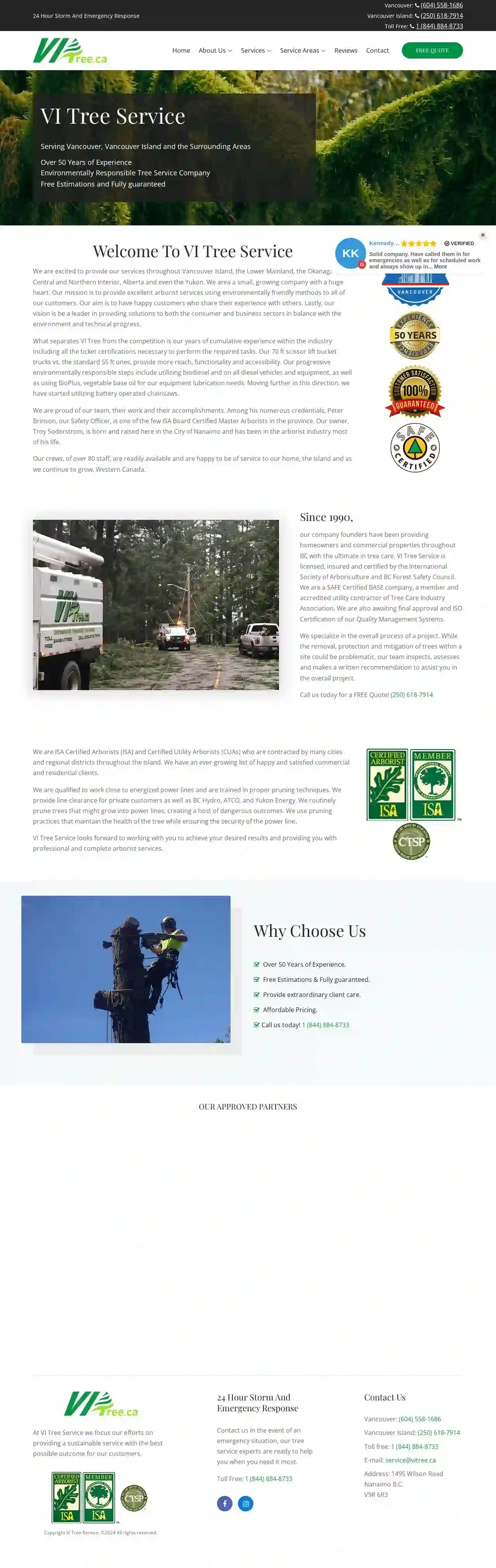 VI Tree Service