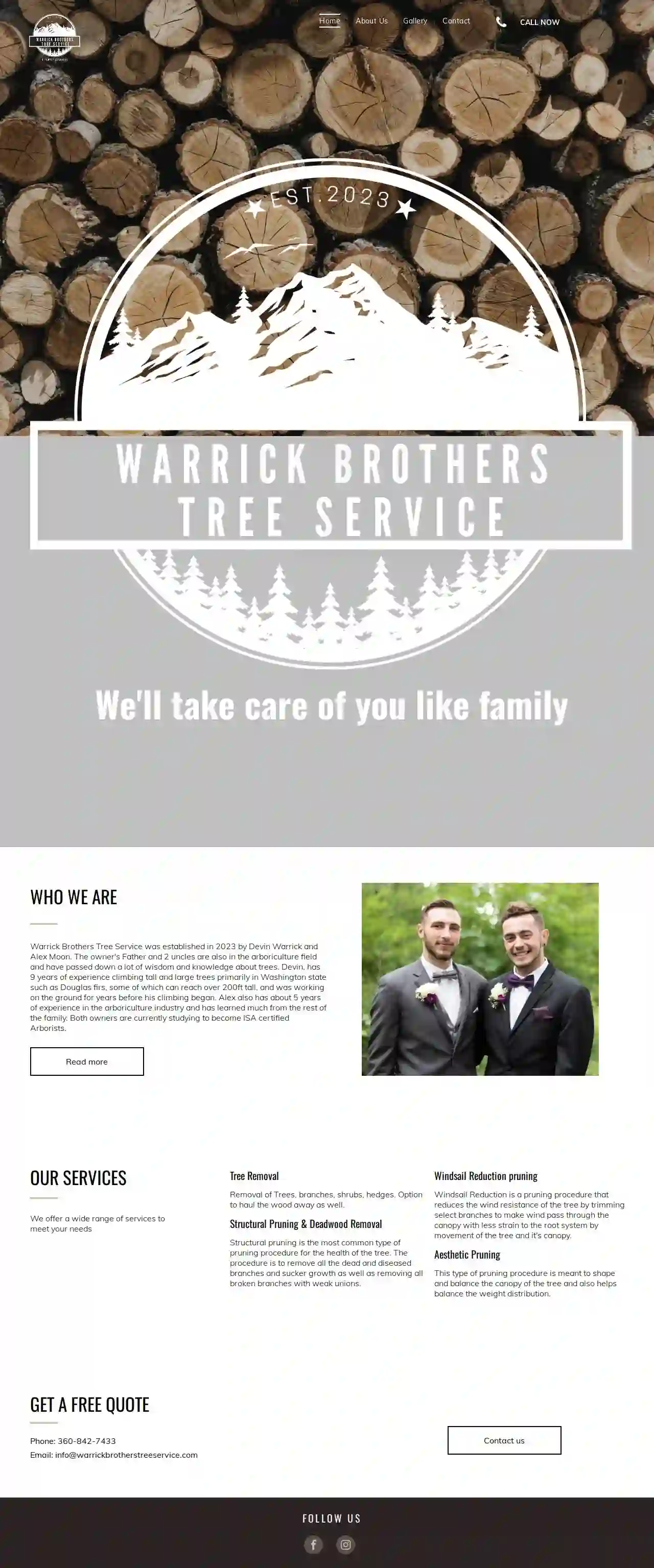 Warrick Brothers Tree Service