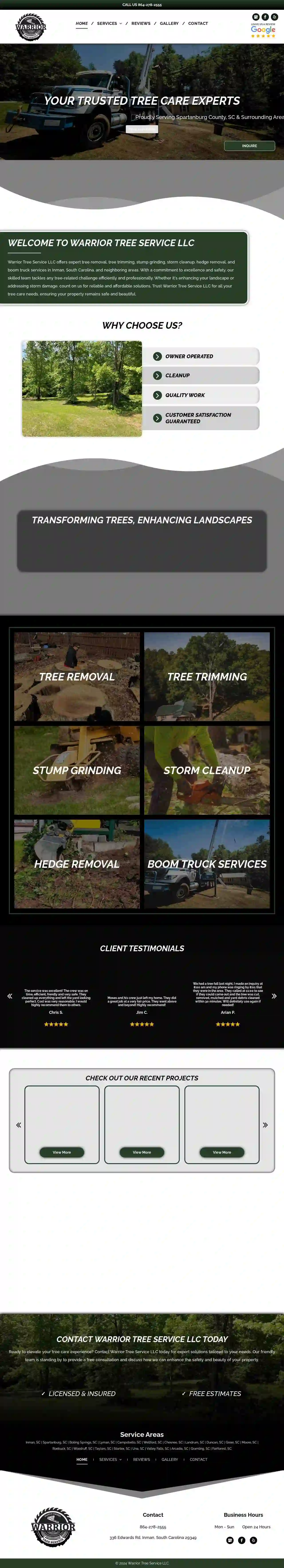 Warrior Tree Service LLC