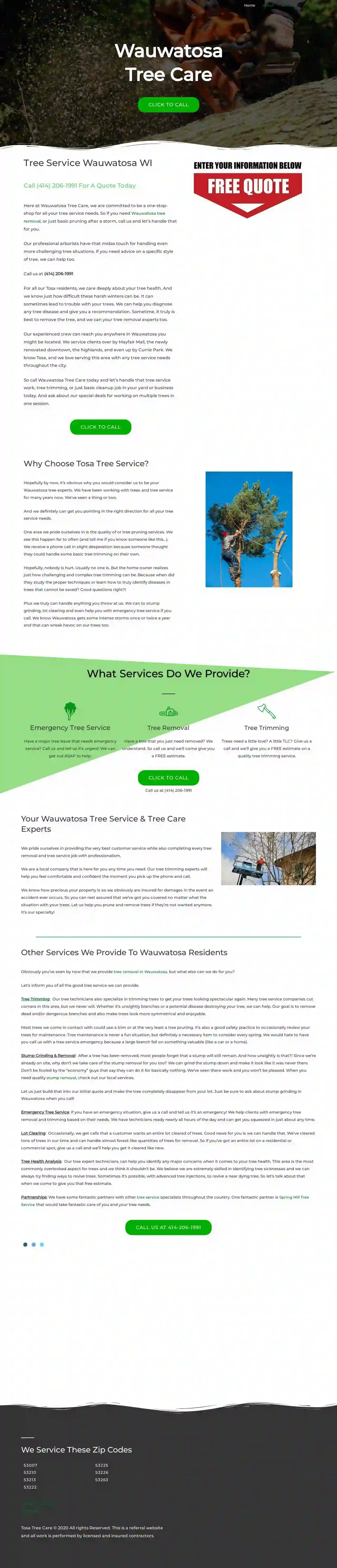 Tosa Tree Care