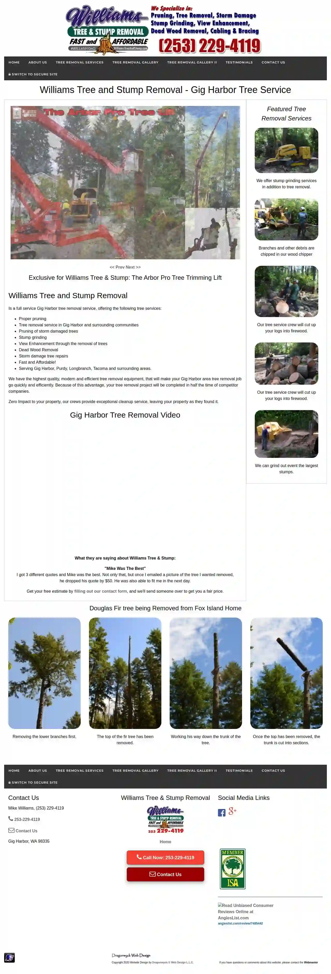 Williams Tree and Stump Removal LLC