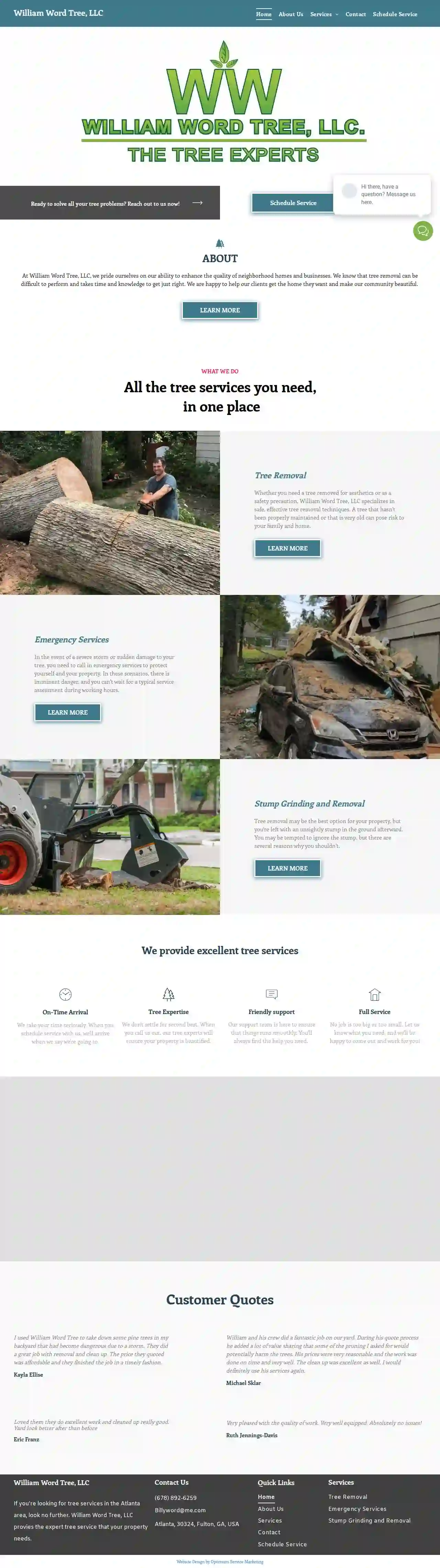 William Word Tree Service