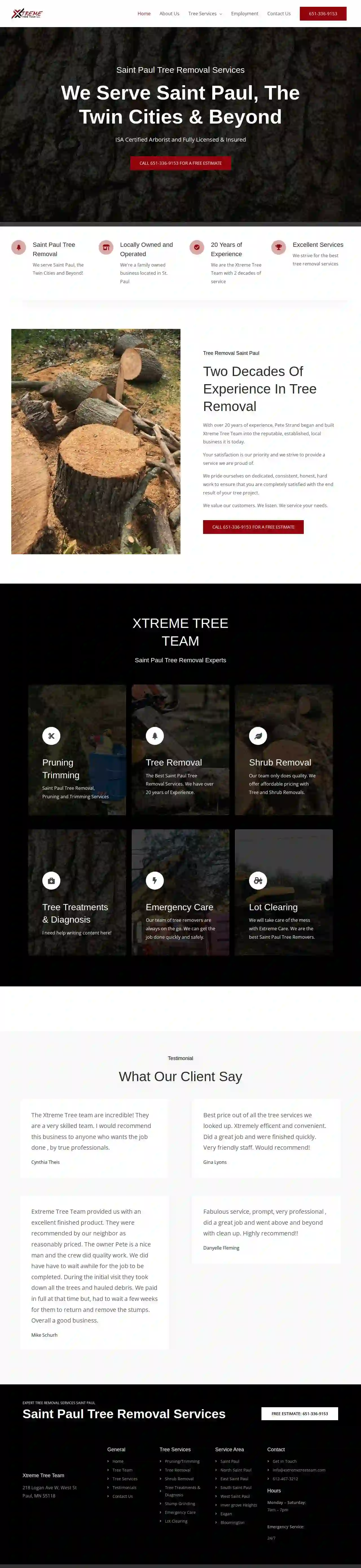 Xtreme Tree Team Inc